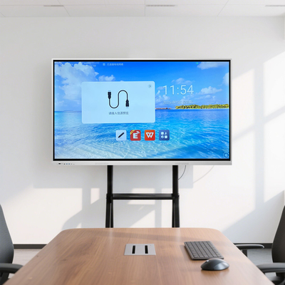 55 65 75inch Touch Screen Interactive LED Panel Dual Operating System Smart Board Interactive Whiteboard