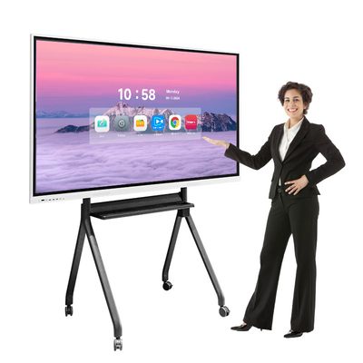 Whale Screens 55-110 Inch Digital LCD Display Touch Screen Smart  Board Interactive Digital Education Whiteboard for Teaching