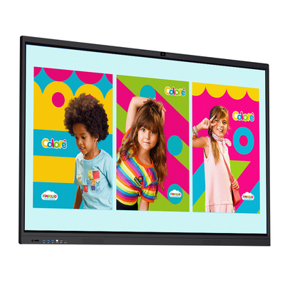 55/65/75/86/100 Inch Pen Finger Touch Screen Interactive Board LCD Display Education Classroom Smart Interactive Whiteboard