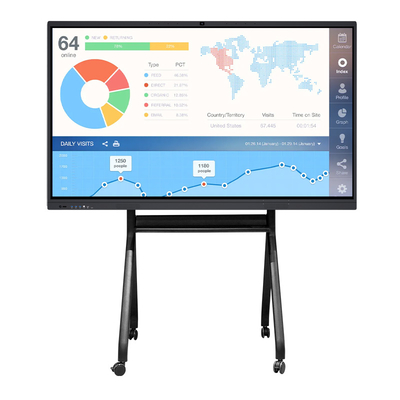 55 65 75 85 86 98 Inch 4k Electronic Touch Screen Display Interactive Smart BoardsSmart Board Interactive Electronic White Board
