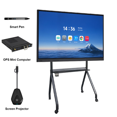 65/75/85/86/98/110 Inch Digital Display Smart Board Prices Interactive Whiteboard Educational Equipment Interactive White Board