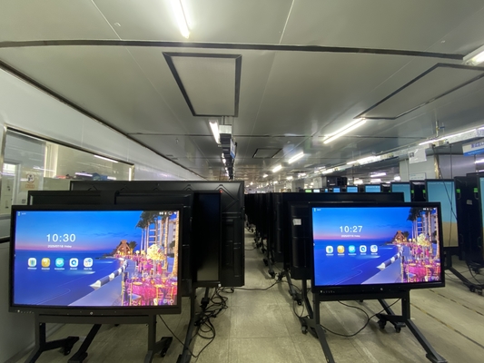 4K Android OPS 55 65 75 86 Inch Multi Touch Screen Digital Boards Interactive  Whiteboard Smart Board for School Teaching