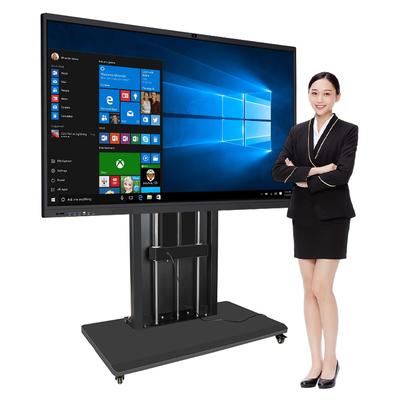 Factory Price Customized 55 65 75 86 98 Inch Ultra 4K HD Interactive Whiteboard Display Panel Smart Board for Sale