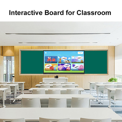 Factory Price Customized 55 65 75 86 98 Inch Ultra 4K HD Interactive Whiteboard Display Panel Smart Board for Sale