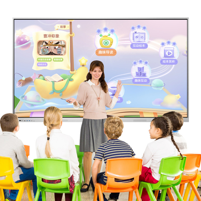 65/75/85/98/110 Inch LCD Display Smart Board Prices Digital Whiteboard Educational Equipment Interactive White Board for Teacing