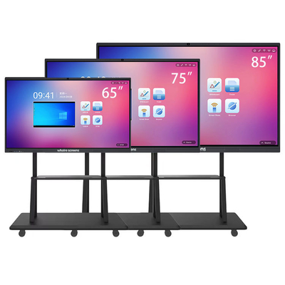 55/65/75/86/105/110 Inch Lcd Display Meeting Digital Interactive Whiteboard School Teaching Education Electronic 4k Smart Board