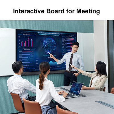 55/65/75/86/105/110 Inch Lcd Display Meeting Digital Interactive Whiteboard School Teaching Education Electronic 4k Smart Board