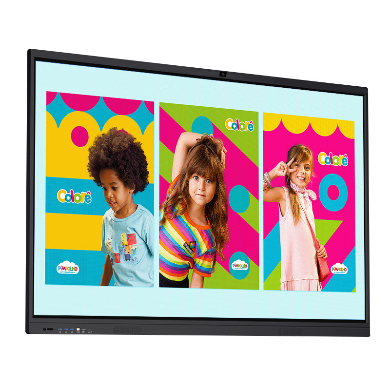 55/65/75/86/100 Inch Pen Finger Touch Screen Interactive Board LCD Display Education Classroom Smart Interactive Whiteboard
