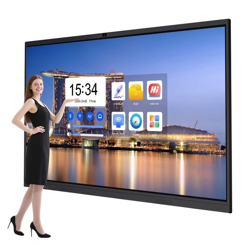 65 Inch Interactive Flat Panel 75 Inch Touch Screen 4k Display Interactive Smart Board Price for Meeting Room