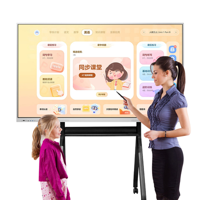 65 85 98 Inch LCD Touch Display Screen Interact Flat Panel 75 Inch Interactive Whiteboard Digital Smart Boards for Classroom