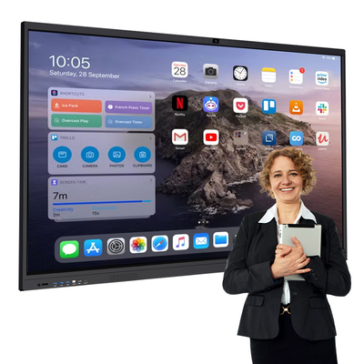 65/75/85/86/98/110 Inch Digital Interactive Whiteboard Smart Board LCD Display Educational Equipment Whiteboard Prices