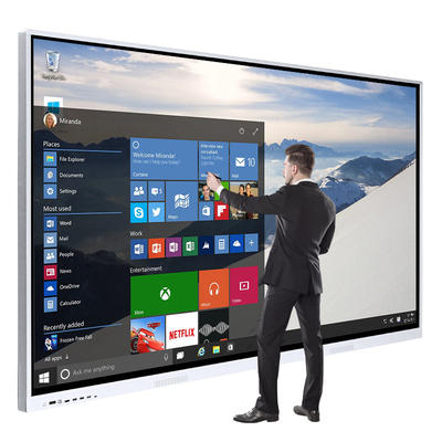 Hot Selling 4K 65 75 85 98 110 Inch Multi-language Lcd Touch Screen Smart Board Interactive Whiteboard