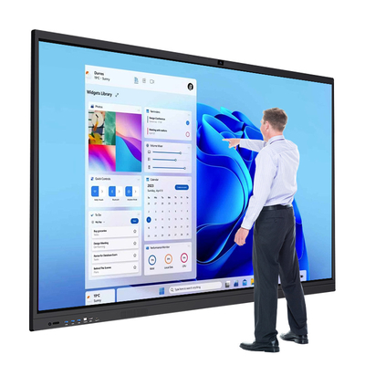 Whale Screens 65 75 85 Inch 4K HD Monitor Interactive Whiteboard Digital Board Touch Screen Smart Board for Classroom